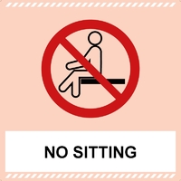 Do not sit