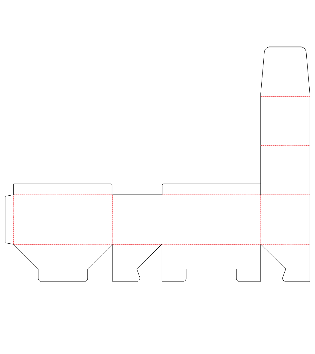 1-2-3 Bottom Display Box